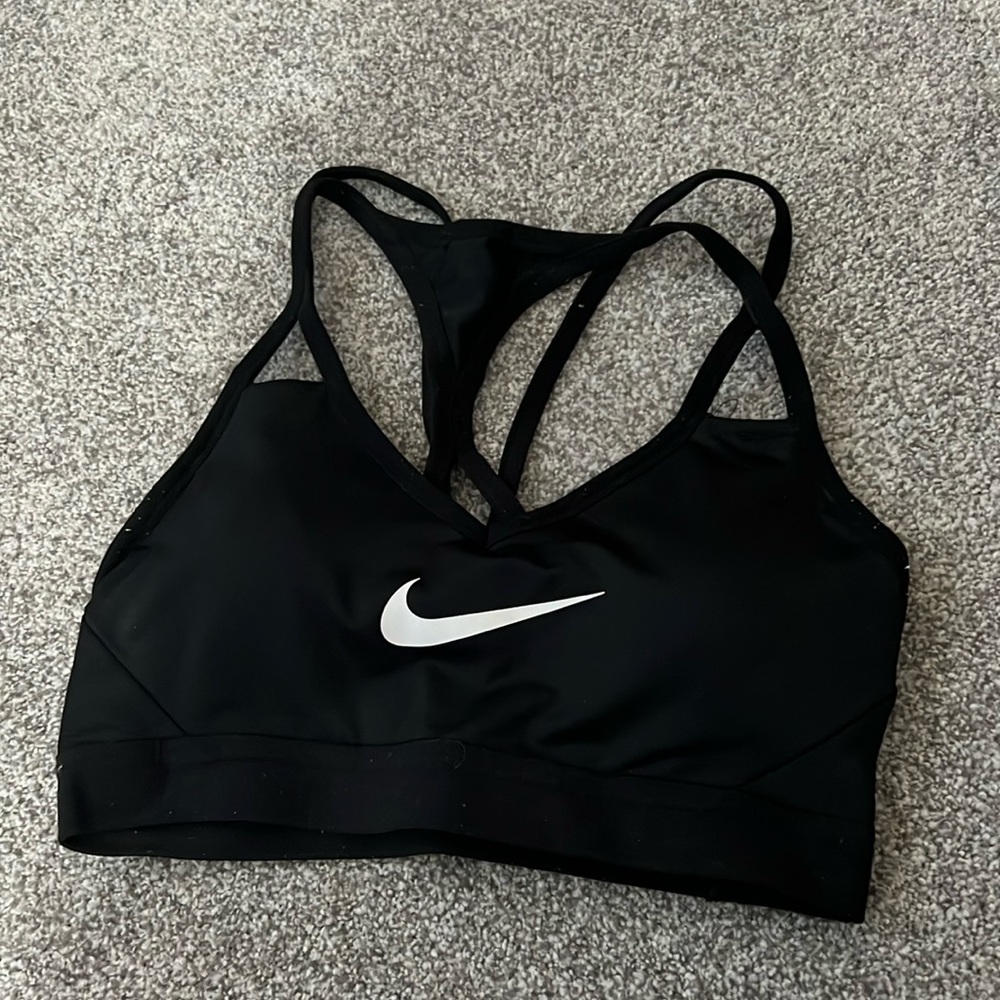 Nike dri fit cross back sports bra